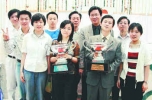 Victorious Chinese team